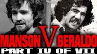 Charles Manson Interview with Geraldo part IV of VII [upl. by Vogeley131]