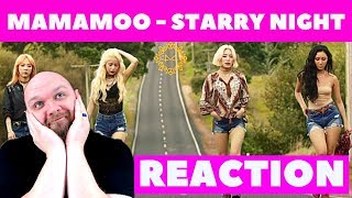 KPOP REACTION MAMAMOO STARRY NIGHT 2018 THE VISUALS ARE AMAZING [upl. by Burnett]