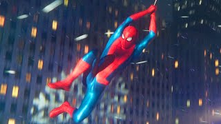 SpiderMan No Way Home  Final Swing Scene  Classic SpiderMan’s Suit  Movie Clip HD [upl. by Lockwood311]