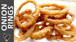 ONION RINGS  Crispy Onion Rings Recipe  Easy Snacks Recipe [upl. by Llecram]