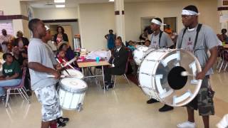 Scott high school drum line 2013 [upl. by Anaehr]