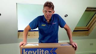 Keylite Roof Window from box to roof in 2 minutes  SkillBuilders Roger Bisby [upl. by Ronnie]