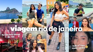 VLOG chegamos no rio de janeiro fui em dois shows rbd realizei meu sonho restaurantes passeios [upl. by Ugo]