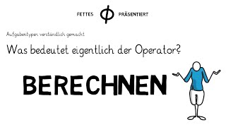 Arbeitsaufträge verständlich gemacht  Der Operator Berechnen [upl. by Anawqahs]