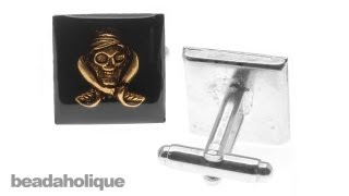 How to Make a Pair of Cuff Links [upl. by Demetris662]