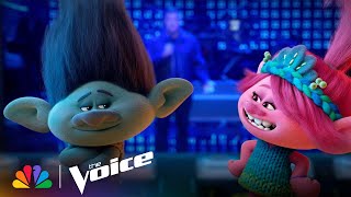 Carson Daly Gets Trolled By The Trolls  The Voice Knockouts  NBC [upl. by Analim]