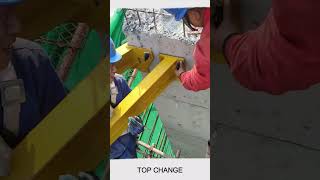 ISteel Cantilever installation easywork smartwork technology viral youtubeshort [upl. by Sikko168]