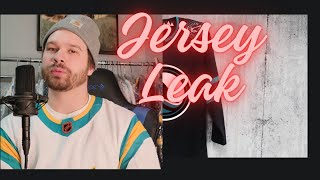 NHL San Jose Sharks Jersey Leak [upl. by Bruell]