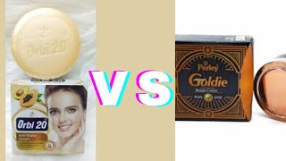 Orbi 20 antidark mark face cream Vs Parley Goldie beauty face cream honest review [upl. by Tore414]