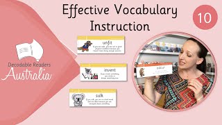 Effective Vocabulary Instruction [upl. by Poul]