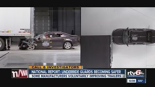 Report shows improvements in underride guard safety [upl. by Revlis]