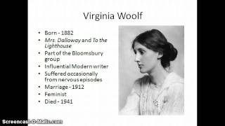 Stream of Consciousness and Mrs Dalloway [upl. by Asilahs]