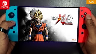 Dragon Ball Xenoverse 2 Nintendo Switch V1 Gameplay 2023 [upl. by Aisanahta206]