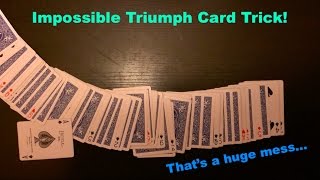 Impossible Triumph Beginner Card Trick Revealed [upl. by Beck]