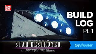 Bandai Star Destroyer  Kit Review [upl. by Talbert]