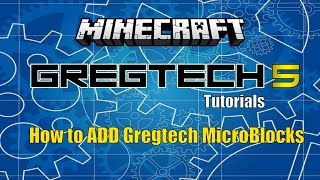 How to ADD Gregtech 5 Forge Multipart MicroBlocks [upl. by Adnirb]