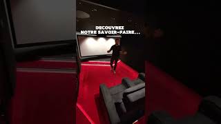 🤯 Cette transformation est INCROYABLE  Dun garage à un VRAI Cinéma Privé  homecinema luxury [upl. by Arlie41]