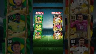 Brazil Vs Germany Comparison🥶😈 shorts youtubeshorts football [upl. by Launamme279]