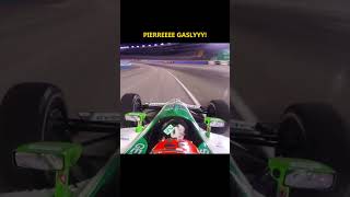 When a racing moment happens in IndyCar that reminds you of Pierre Gasly [upl. by Atterrol]