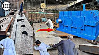 75Days Manufacturing process of Huge Industrial Transmission with Amazing Skills [upl. by Yelrahc]