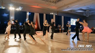 Fred Astaire Professional American Rhythm Bronze amp Silver  Final I Fred Astaire City Lights 2023 [upl. by Naoj765]