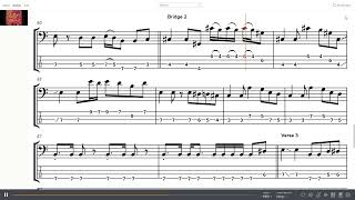 Cream  Swlabr Bass Tab [upl. by Jd]