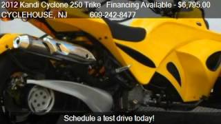 2012 Kandi Cyclone 250 Trike Financing Available  for sa [upl. by Heinrich]