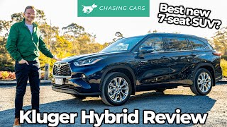 Toyota Kluger Highlander Hybrid 2021 review  the best family SUV  Chasing Cars [upl. by Marchall364]