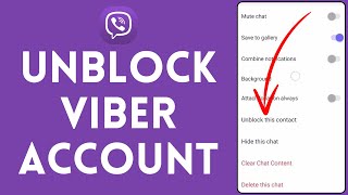 How to Unblock Viber Account 2024  Unblock Your Account on Viber [upl. by Rolyt]