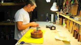 Stringing Kasha ukuleles [upl. by Sarette]