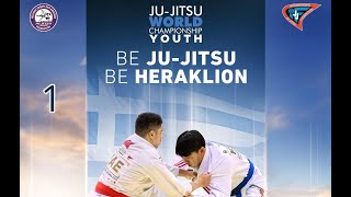 2024 Ju jitsu World Championship Greece Youth DAY 5 MAT 1 [upl. by Onirefes849]