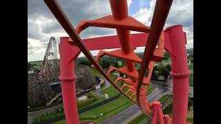 POV ONRIDE MAYAN COASTER ENERGYLANDIA JUN 2024 [upl. by Marchak]