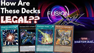 The BEST Decks for Fusion x Xyz Festival [upl. by Rotce9]