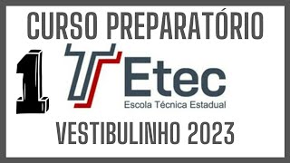 PREPARATÓRIO PARA ETEC 2023  RESOLUÇÃO DO VESTIBULINHO ETEC 2º SEMESTRE DE 2018  QUESTÃO 16 [upl. by Ponton]