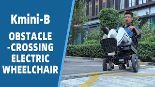 KminiB ObstacleCrossing Electric Wheelchair [upl. by Abert519]