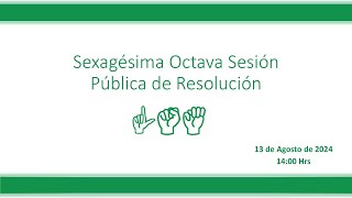 🔴EnVivo SesiónTEEGRO Sexagésima Octava Sesión Pública de Resolución 🎥⚖ [upl. by Ellennaj162]