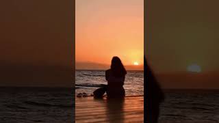 Yung na miss lang kita❤️youtube myviralvideovlog sunset everyone beach [upl. by Ablem]