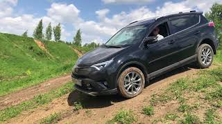 TOYOTA RAV4 2018 20 CVT  Поведение на бездорожье [upl. by Ballou]