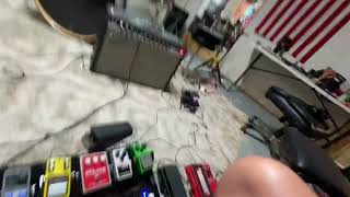 Dosed by Red Hot Chili Peppers Guitar Cover with Ditto Looping Pedal [upl. by Mendelsohn]