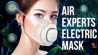 Airwheel Air Experts F3 Electric Mask Respirator Fresh Air Purifying Dustproof MaskUpcoming [upl. by Eteragram6]