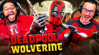 DEADPOOL amp WOLVERINE TRAILER REACTION Aaron amp Andrews Deadpool 3 Teaser Trailer Breakdown  Marvel [upl. by Anairam]