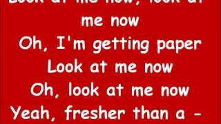 look at me now CLEAN LYRICS [upl. by Holsworth395]