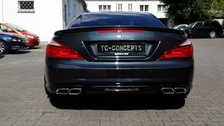 Mercedes SL500 R231 Exhaust Sound TC Concepts [upl. by Lanuk]