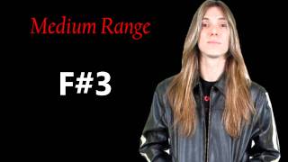 Edu Falaschi  Vocal Range  G1G5 [upl. by Philbin510]