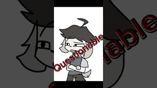 9000 question dating quiz  animatedfilms animation gravityfalls cringe shorts [upl. by Ecerahc818]