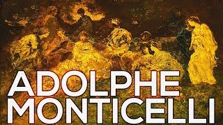 Adolphe Monticelli A collection of 199 paintings HD [upl. by Anoirb]