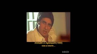 Amitabh Bachchan in Agneepath 1990 as Vijay Deenanath Chauhan shorts short shots shortsfeed [upl. by Romeo971]