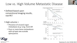 Untreated Metastatic Prostate Cancer  2021 Prostate Cancer Patient Conference [upl. by Esorlatsyrc]