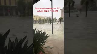 Galveston TX Flooding  July 8 2024 Dramatic Rising Waters [upl. by Eiresed763]