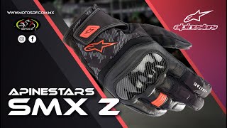 Guantes Alpinestars SMX Z Drystar [upl. by Ahsiat]